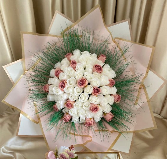PEMBE GONCA BUKET