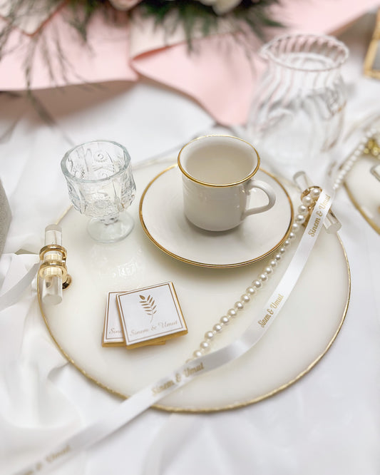 Pink Bud Dream – Tablett-Set