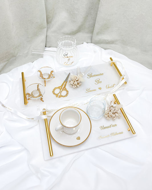 Yıldız GOLD - Tablett-Set