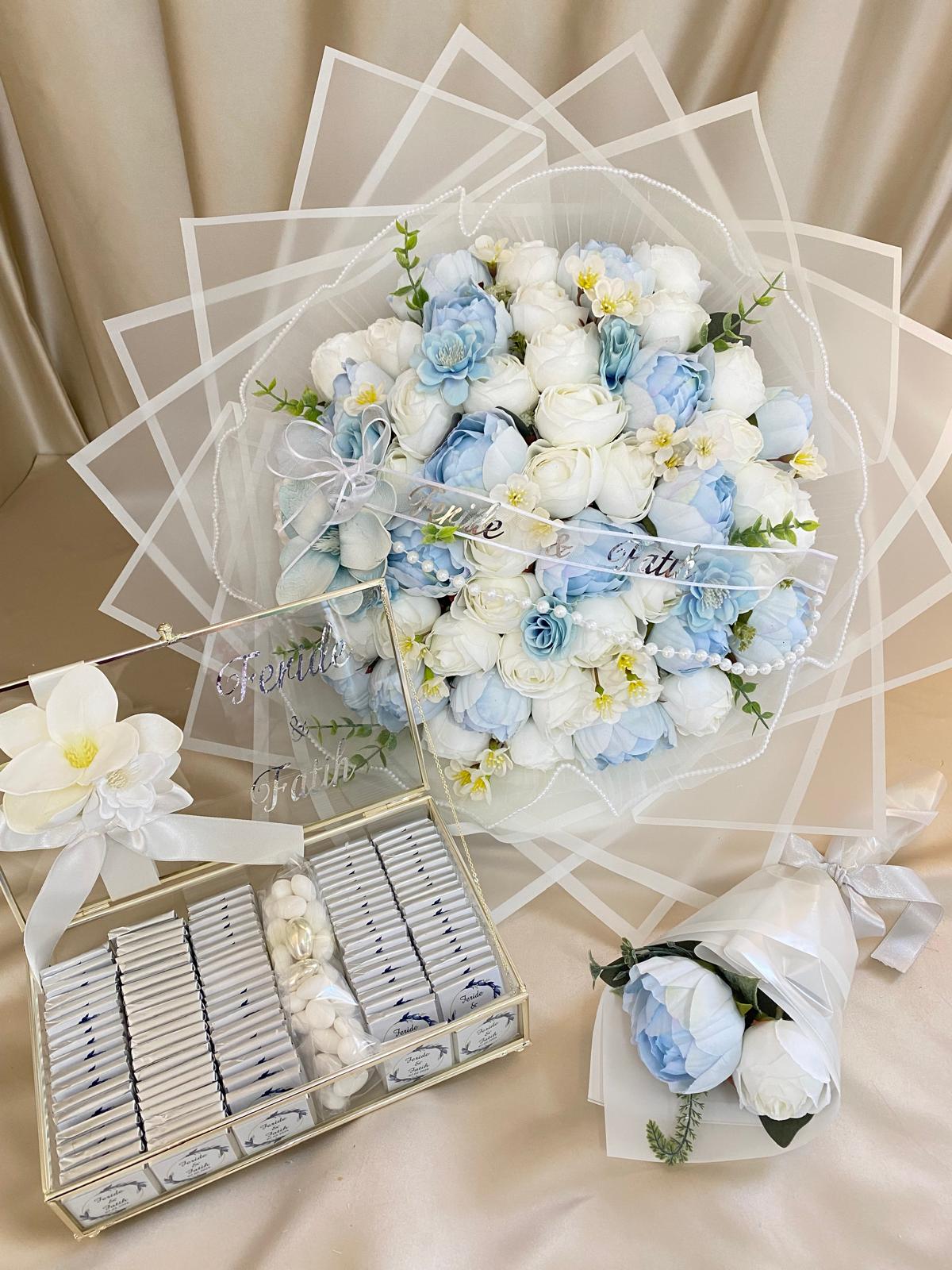 BEBEK MAVİSİ ŞAKAYIK SETİ