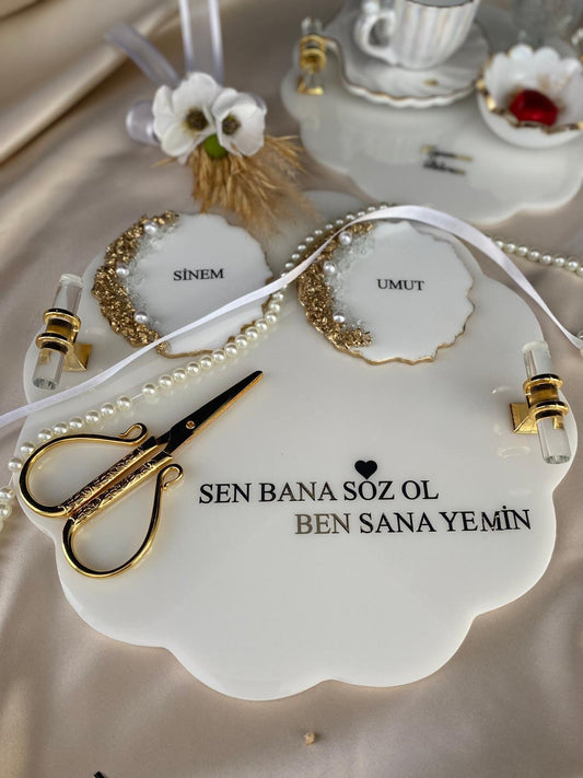 Papatya Epoksi Tepsi